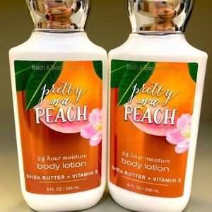 Bath & Body Works Pretty as a Peach lotions